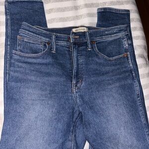 10” High Rise Madewell Women's Denim Skinny Jeans